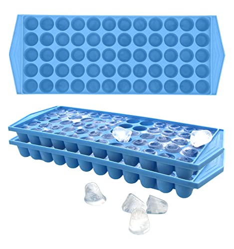 Mini Ice Cube Trays for Freezer, Ice Coffee and Blenders