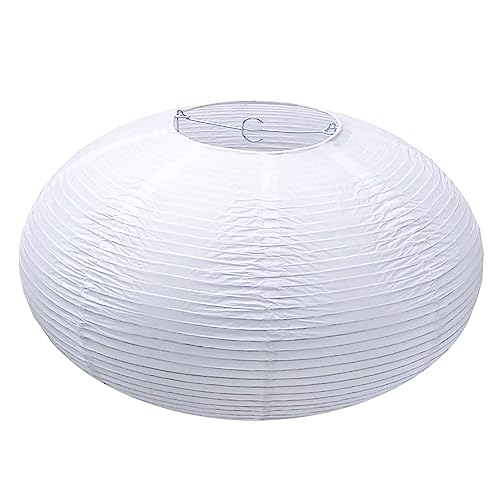 White Round Paper Lantern 16”