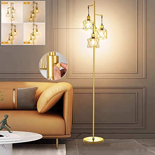 Decorative Gold Floor Lamp