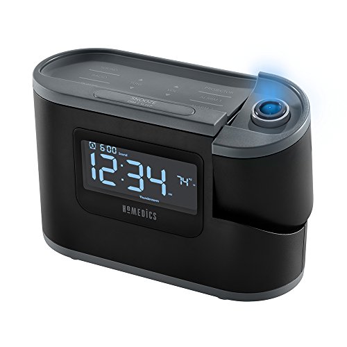 Homedics 6-in-1 SoundSleep Recharged Alarm Clock & Sound Machine