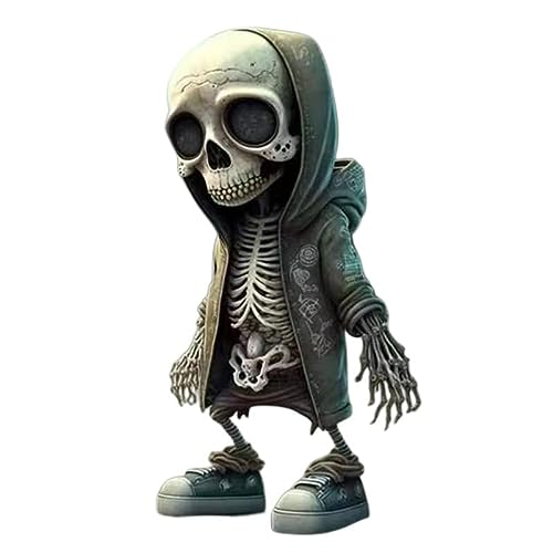 Cool Skeleton Figurines Statue for Halloween Home Decor