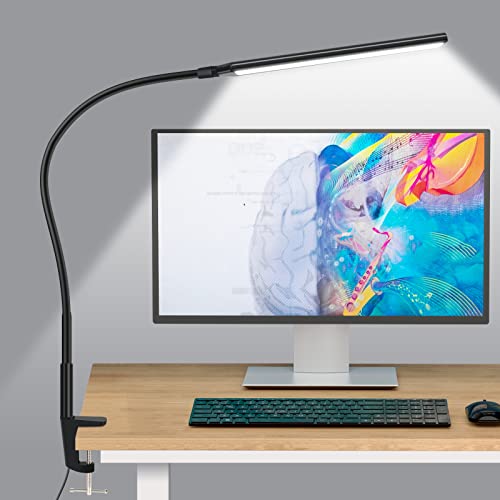 ODOM LED Desk Lamp - Flexible Gooseneck Reading Lights