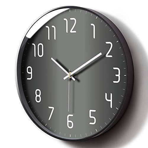 Black&Grey Modern Wall Clock