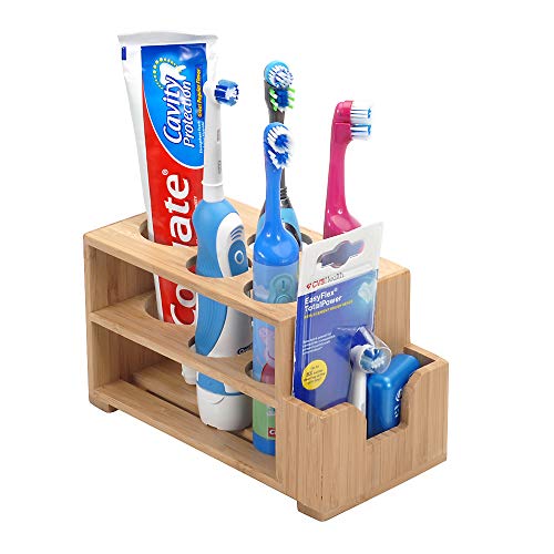 MobileVision Toothbrush & Toothpaste Holder