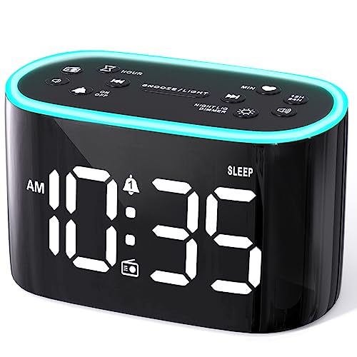 Odokee Alarm Clock Radio for Heavy Sleepers