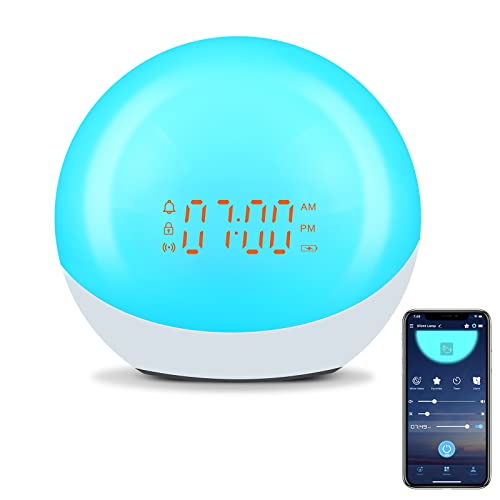 Smart Wake Up Light Alarm Clock