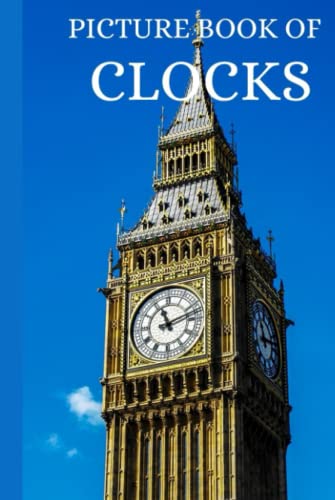 Clocks Picture Book for Seniors with Dementia