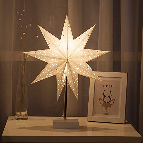 LED Desk Star Lamp - Modern Retro Minimalist Bedside Living Room Table Lamps