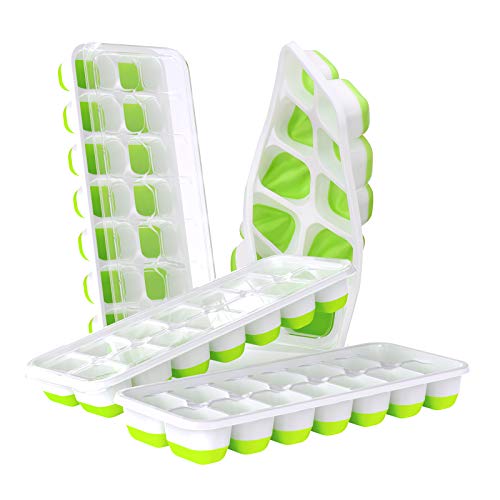 DOQAUS Ice Cube Trays with Removable Lid