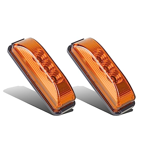 Partsam Amber LED Truck Trailer Marker Lights