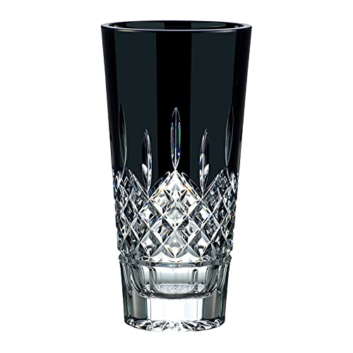 Waterford Black Vase - Intricate Crystal Craftsmanship
