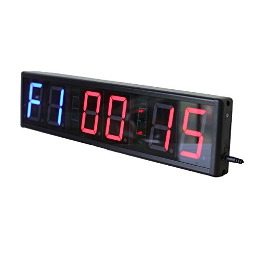 Large Interval Gym Clock for Workouts