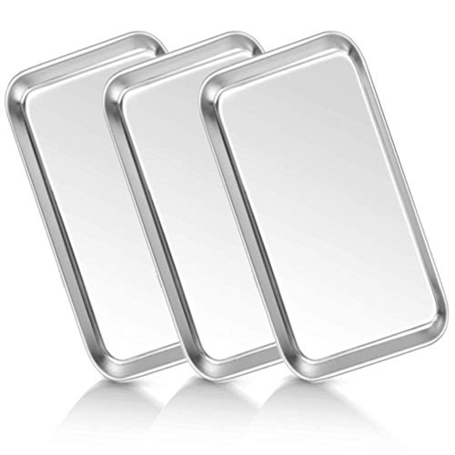 Stainless Steel Medical Tray (3 Pack)