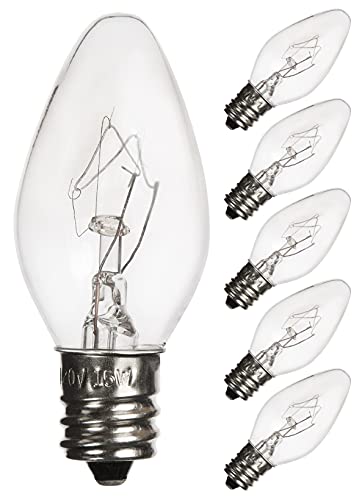 OHLGT Himalayan Salt Lamp Bulbs 15W 6 Pack