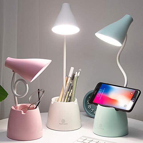 hctaw LED Desk Lamp with 3 Lighting Modes and Stepless Dimming