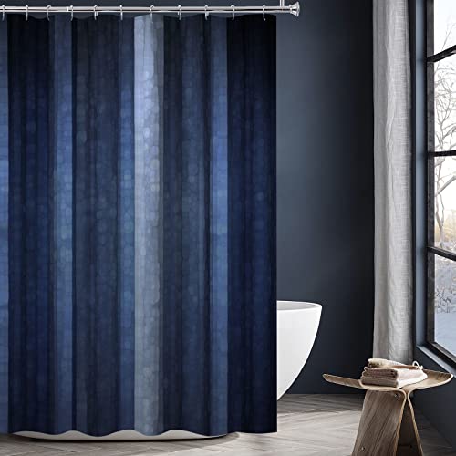 Gibelle Navy Blue Shower Curtain