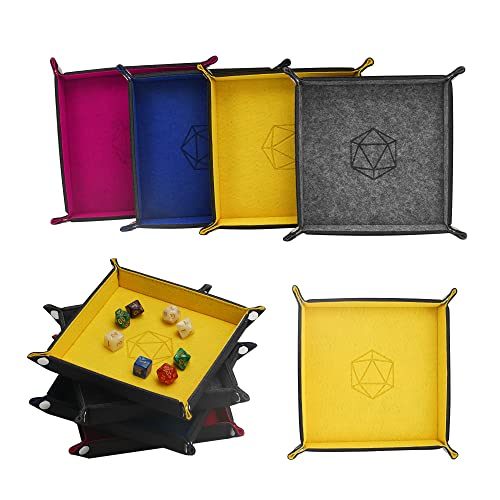 Portable Folding Dice Tray for DND, RPG, MTG and Board Games