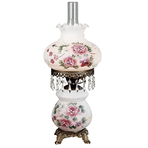 Beatrice Hurricane Rose Table Lamp