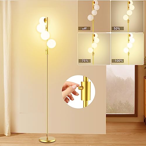 Dimmable Gold Floor Lamp