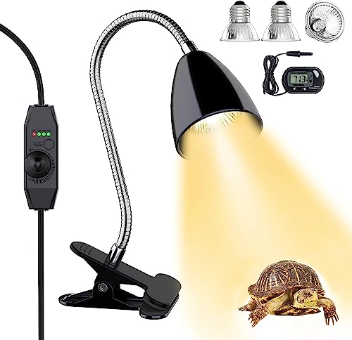 Smiletag Reptile Heat Lamp with Bulbs(25w+50w)