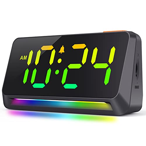 Dynamic RGB Clock - Extra Loud Digital Alarm Clock