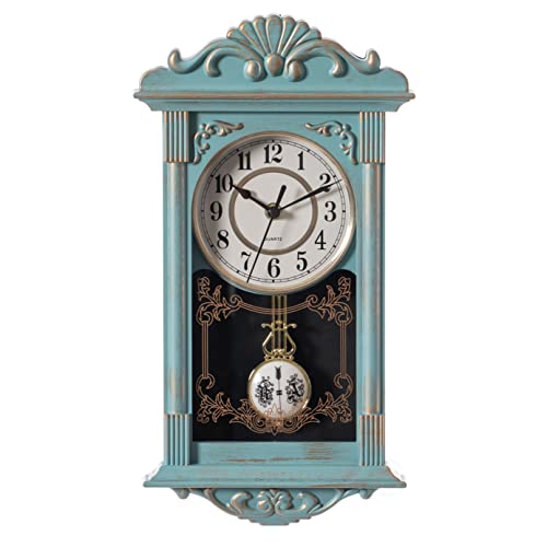 Vintage Grandfather Pendulum Decorative Wall Clock