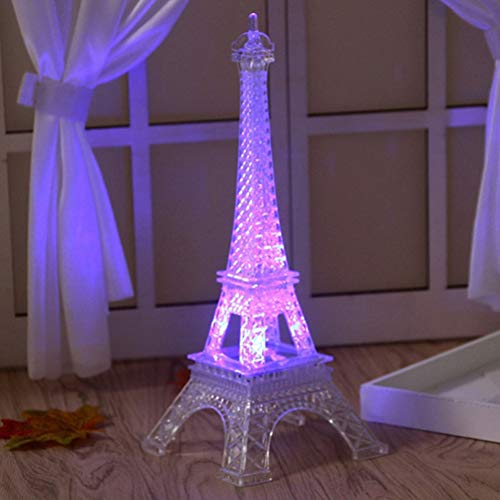 Eiffel Tower Nightlight Lamp with Color Changing LED