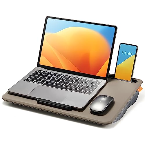 Lightweight Lap Desk for Laptop with Cushion and Handle