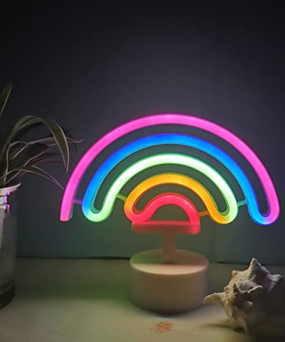 Cute Rainbow Neon Light