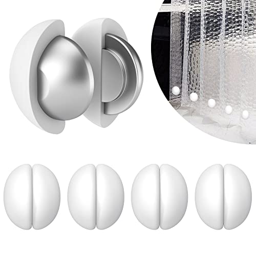 Shower Curtain Weights - Never Rust, Strong Magnets