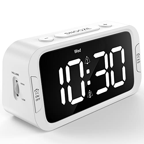 Odokee Dual Alarm Clock for Bedroom