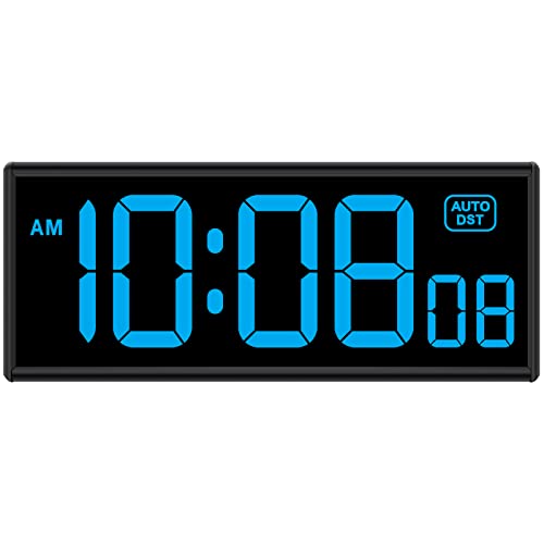 Soobest Digital Wall Clock with Seconds