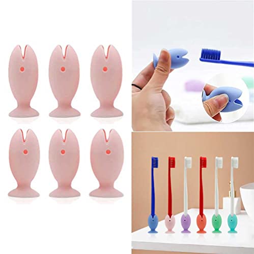 Fish Shape Silicone Toothbrush Cap Stand
