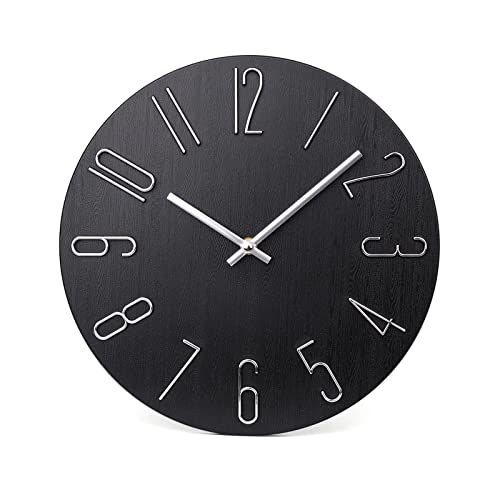 Simple and Elegant Wooden Wall Clock