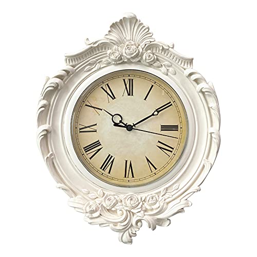 Vintage Wall Clock, European Style Decorative Retro Wall Clock