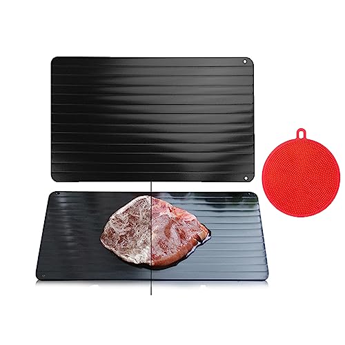Quicker and Safer Defrosting Tray for Frozen Meat