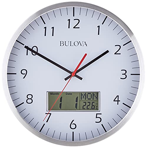 Bulova Manager Wall Clock