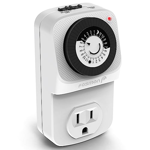 Fosmon 24 Hour Timer Outlet