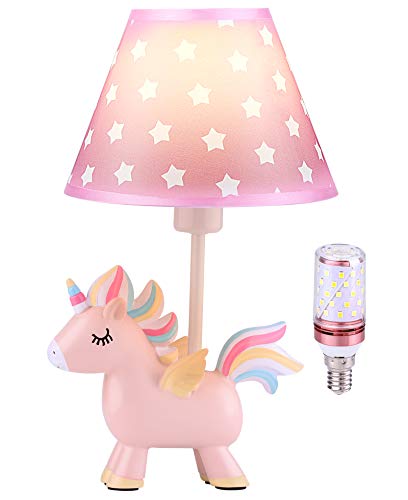 Cute Unicorn Lamp for Girls Bedroom