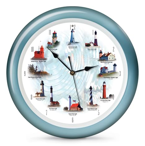 Lighthouse Collection Maritime Wall Clock