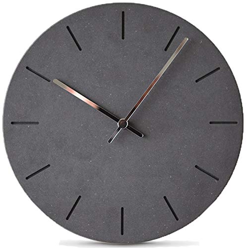 Minimalist Concrete Wall Clock