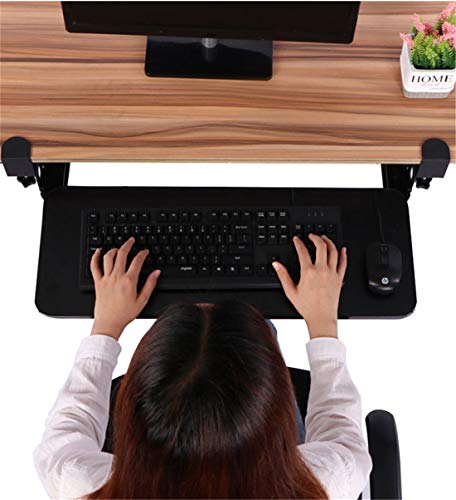 Retractable Adjustable Keyboard Tray for Home or Office