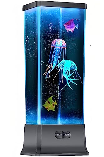 Electric Jellyfish Tank Table Lamp