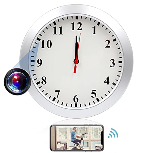 Spy Camera HD 1080P WIFI Mini Wall Clock Camera