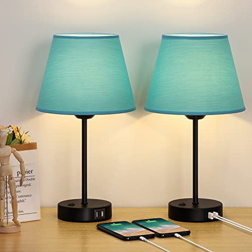 Modern Table Lamps with USB Ports for Convenient Charging