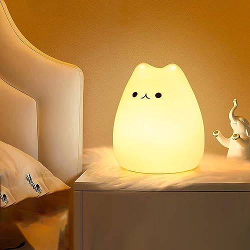 Cute Cat Lamp for Kids' Room - Afootry Night Light