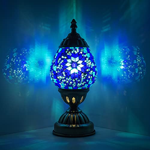Turkish Mosaic Glass Decorative Table Lamp
