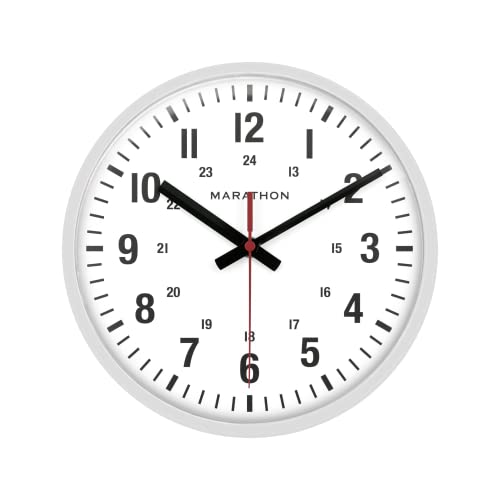 MARATHON 10” Analog Clock