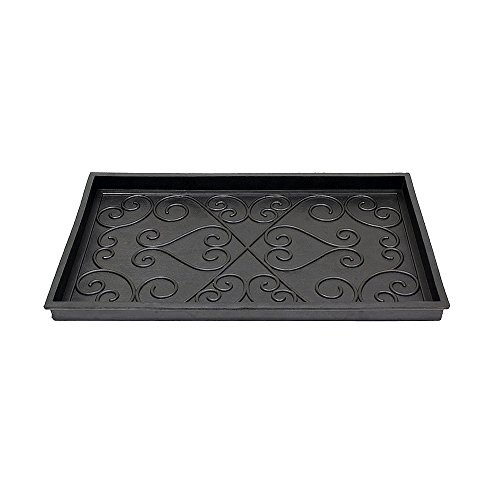 Achla Designs Scrollwork Rubber Boot Tray