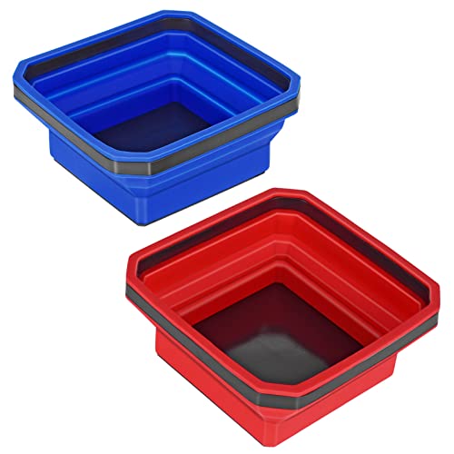 Collapsible Magnetic Parts Tray